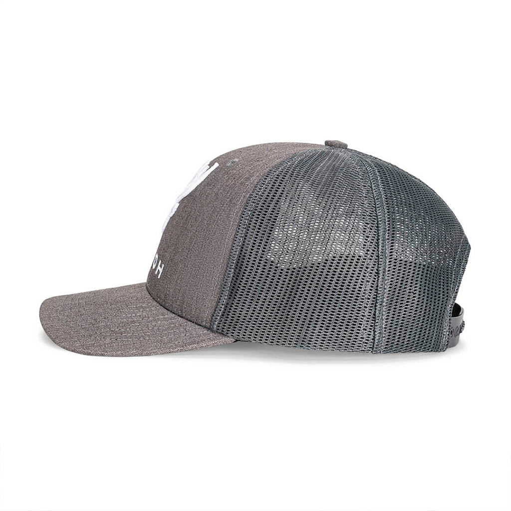 Puff Embroidered Mesh Hat