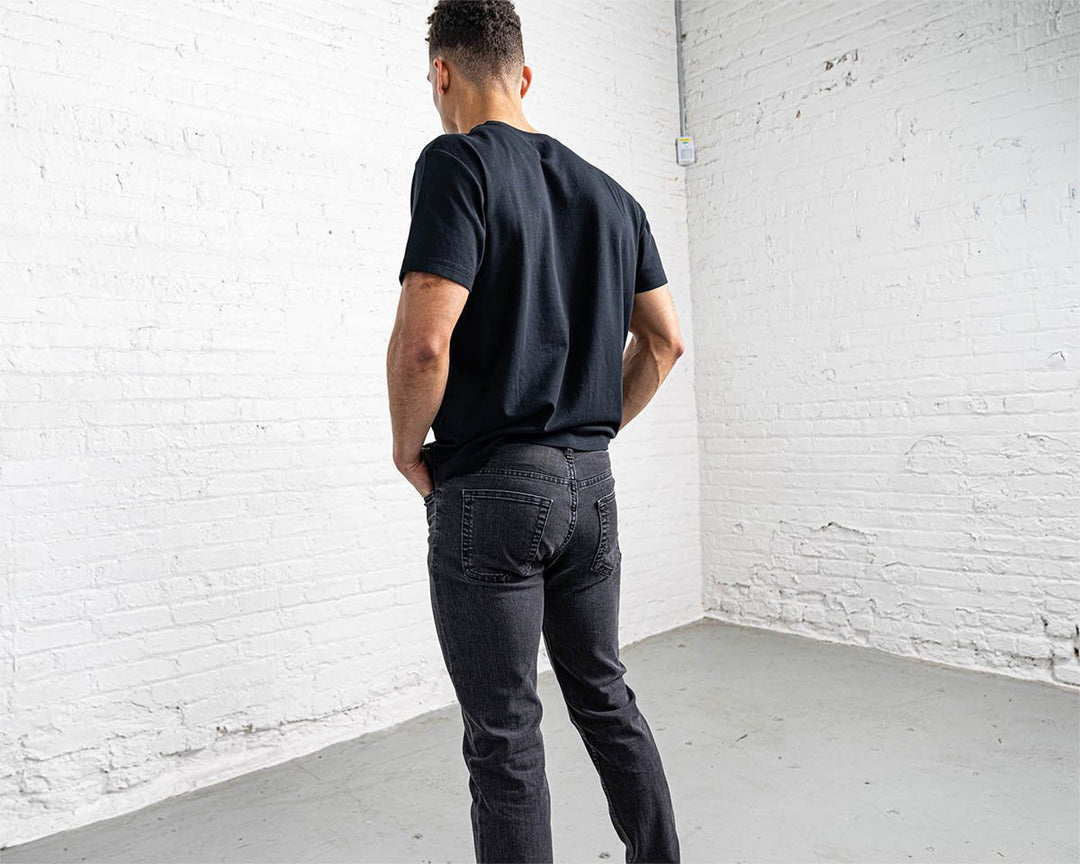 Tailored Fit Gray Wash