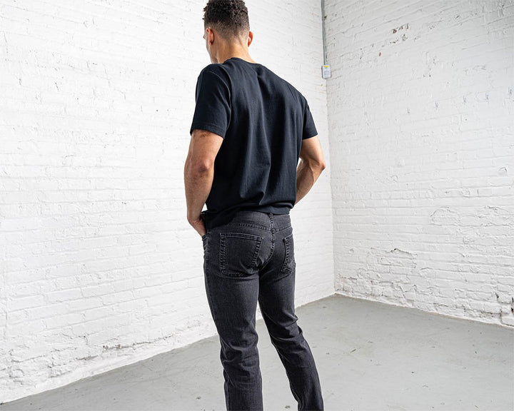 Tailored Fit Gray Wash