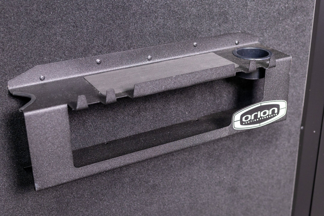 Orion ORIGIN Series — 6x6 Modular Archery Blind &amp; 10 ft Elevated Stand Package
