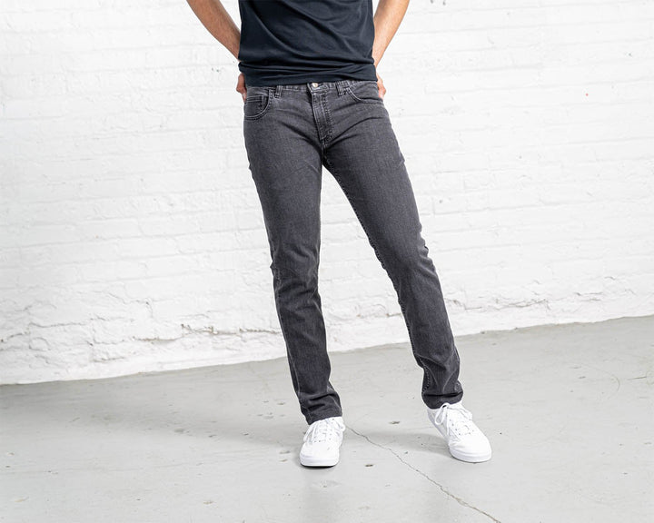 Slim Fit Grey Wash