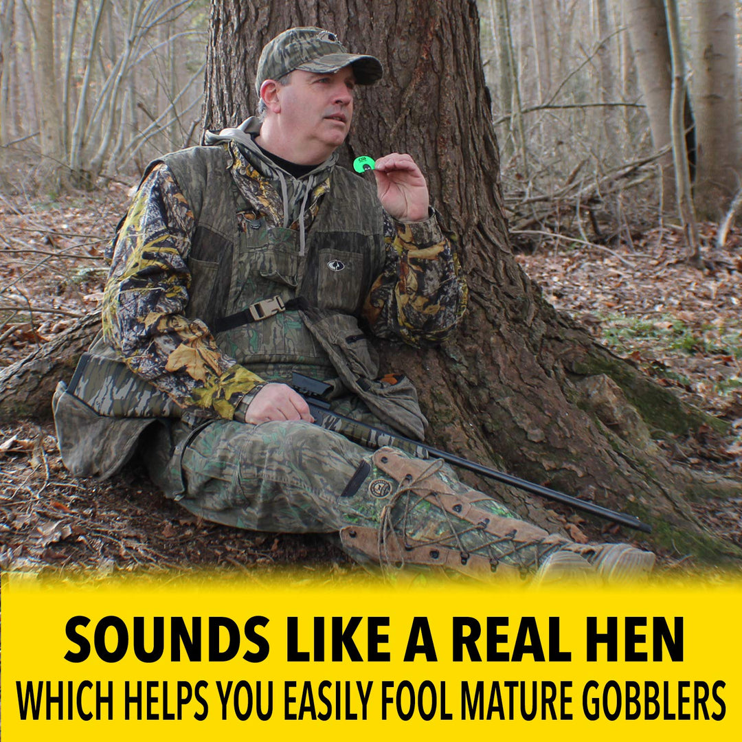 LONG SPUR Young Hen - 3 REED Mouth Call