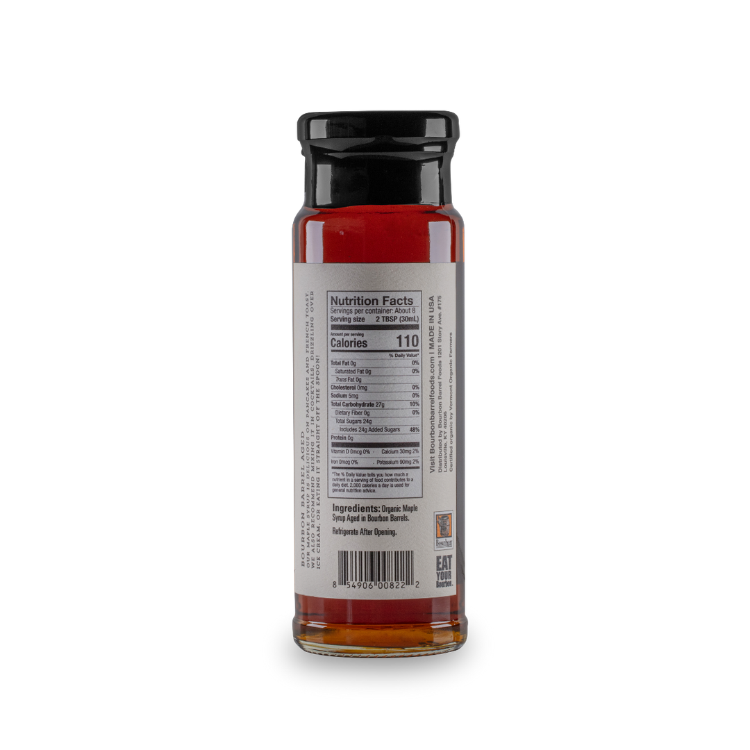 Bourbon Barrel Aged Maple Syrup