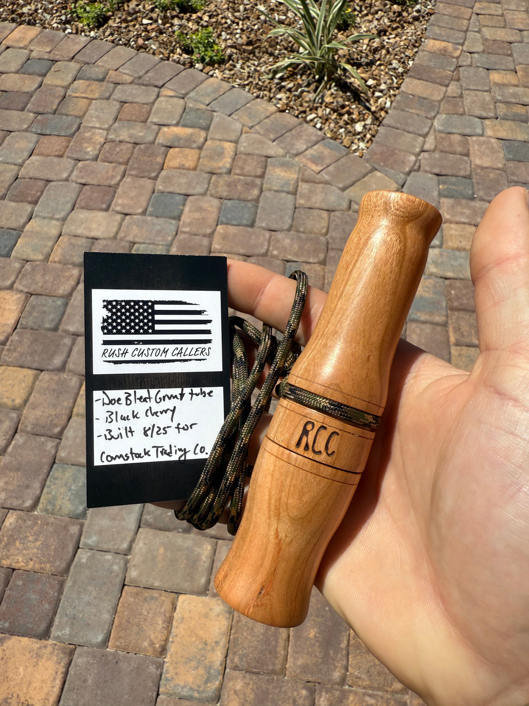 Rush Custom Callers- Whitetail Doe Bleat Brunt Tube