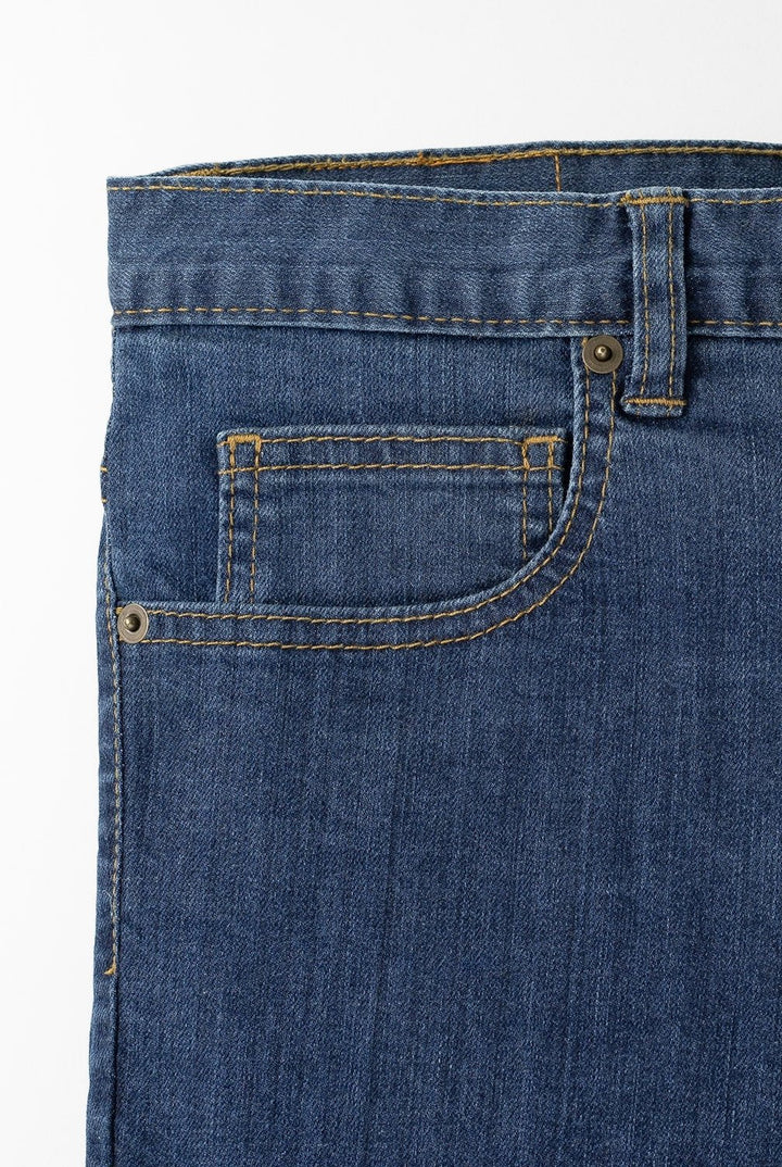 Tailored Fit Medium Wash