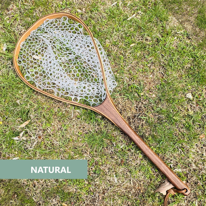 Big Dipper 24"x17" - Natural Fly Fishing Traditional Landing Net - Handcrafted &amp; Made in USA