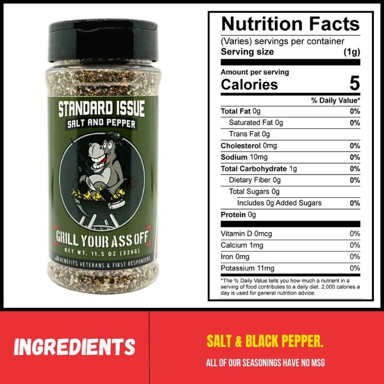 Standard Issue Salt &amp; Pepper