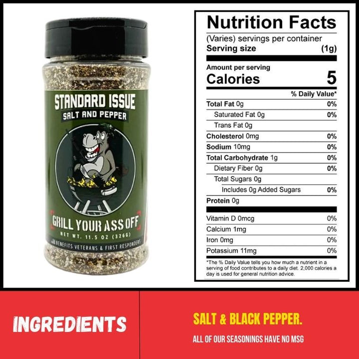 Standard Issue Salt &amp; Pepper