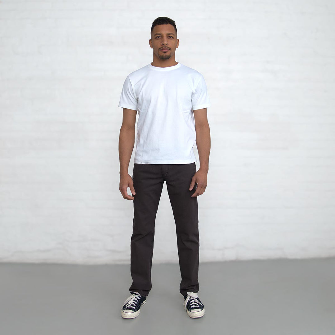 100% Cotton Tailored Fit Espresso