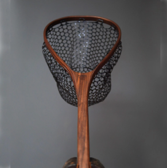 XL 18"x14" - Walnut Fly Fishing Traditional Landing Net - Handcrafted &amp; Made in USA