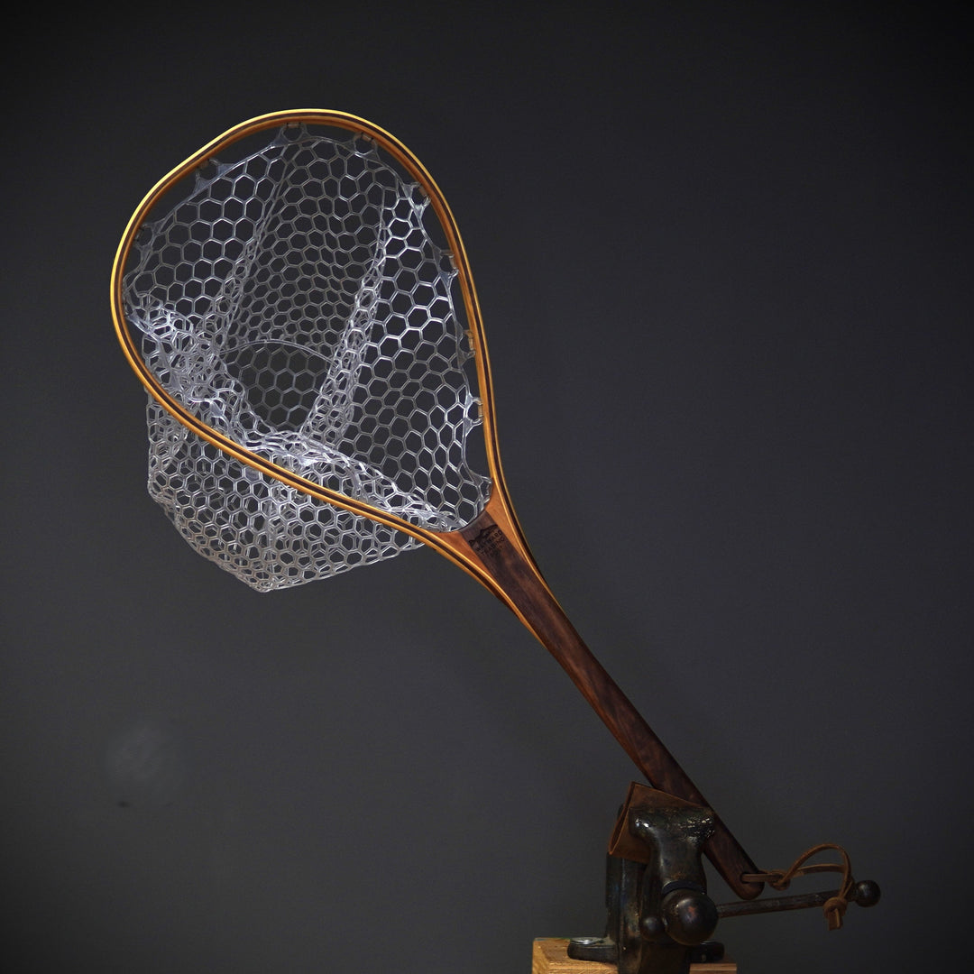 Fat Jake 16"x12" - Classic Fly Fishing Traditional Landing Net - Handcrafted &amp; Made in USA