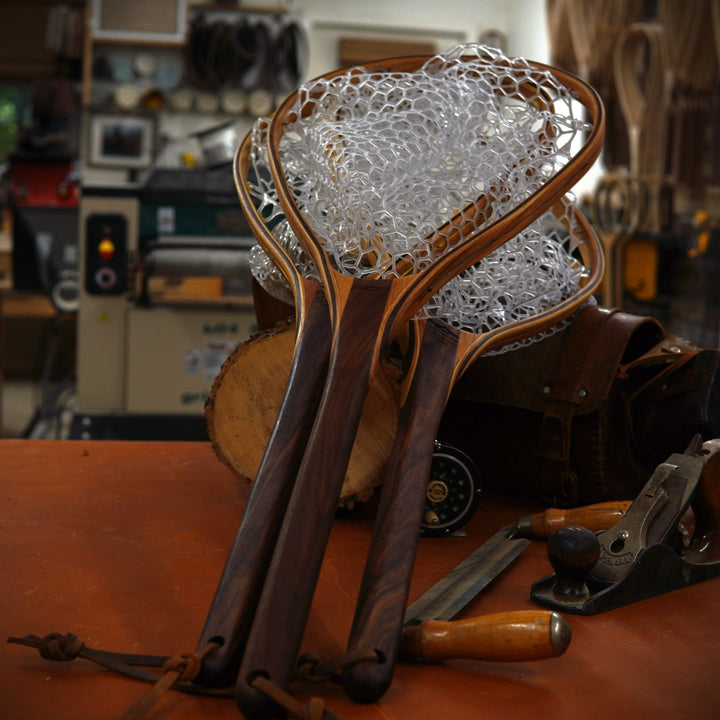 Fat Jake 16"x12" - Classic Fly Fishing Traditional Landing Net - Handcrafted &amp; Made in USA