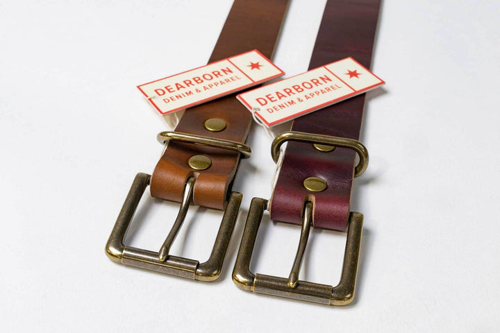 Chicago Tan Leather Belt