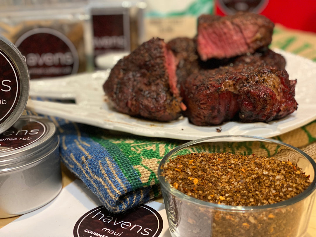 Hawaii 6 oz Havens Gourmet Coffee Rub Bag