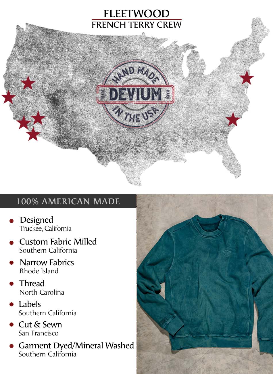 Fleetwood French Terry Crewneck Sweatshirt