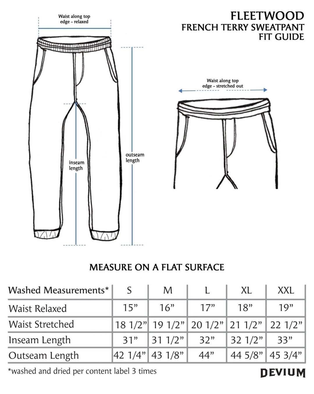 Fleetwood French Terry Sweatpant