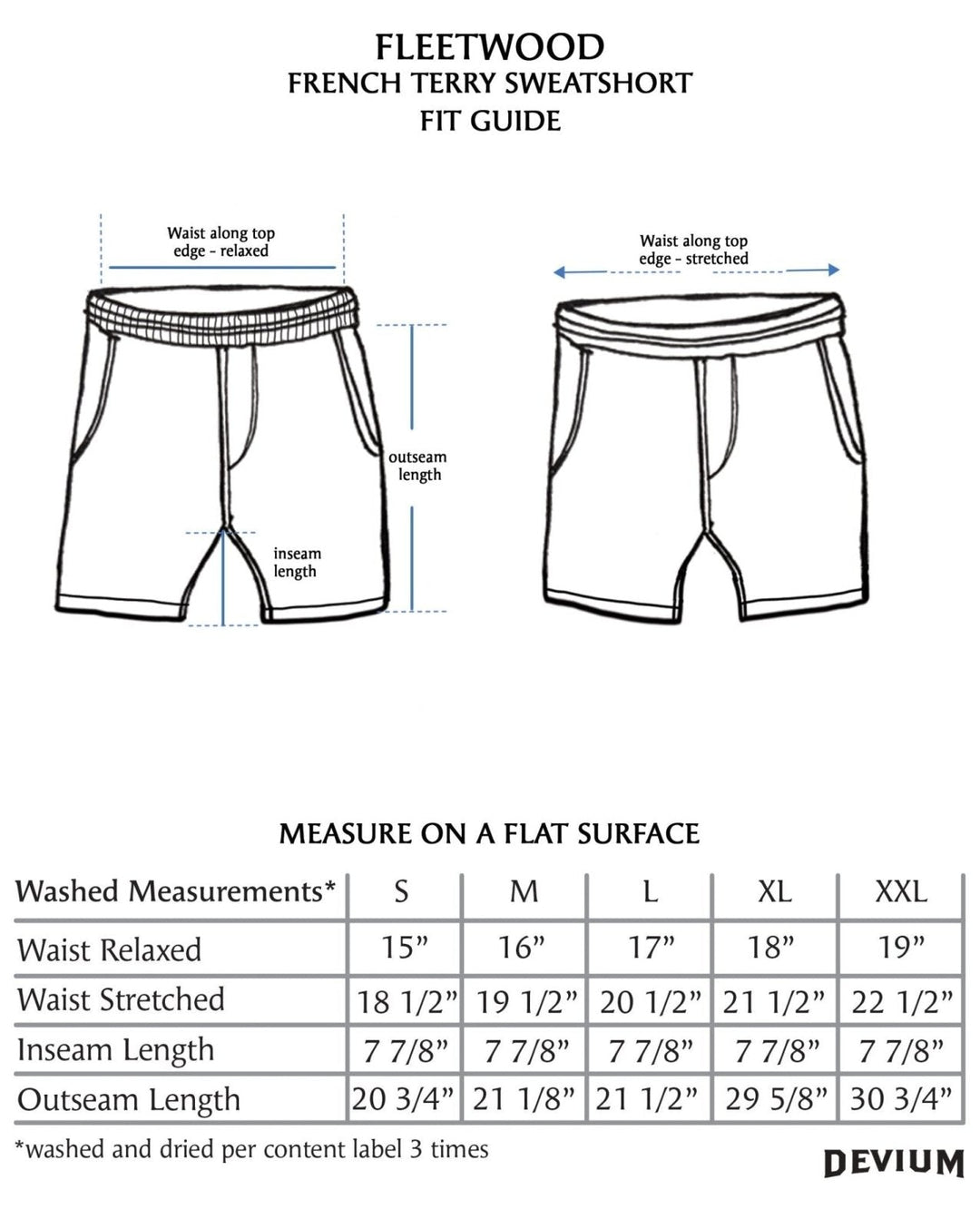 Fleetwood French Terry Sweatshort