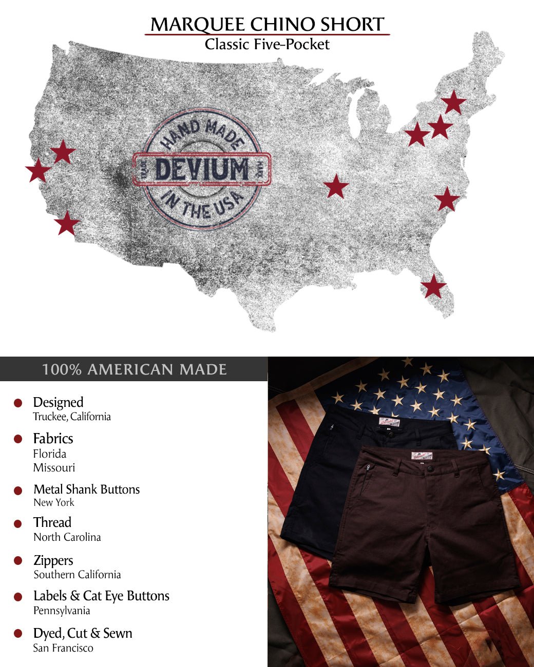 Marquee Classic Chino Short