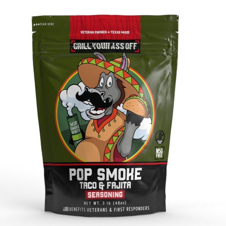 Pop Smoke Taco &amp; Fajita Seasoning