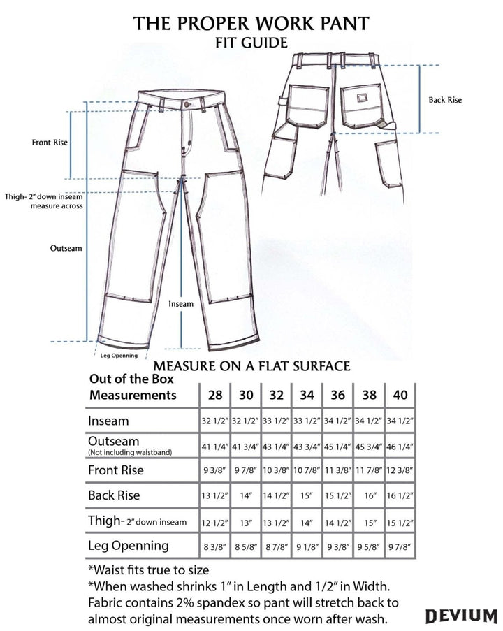 Proper Canvas Work Pant
