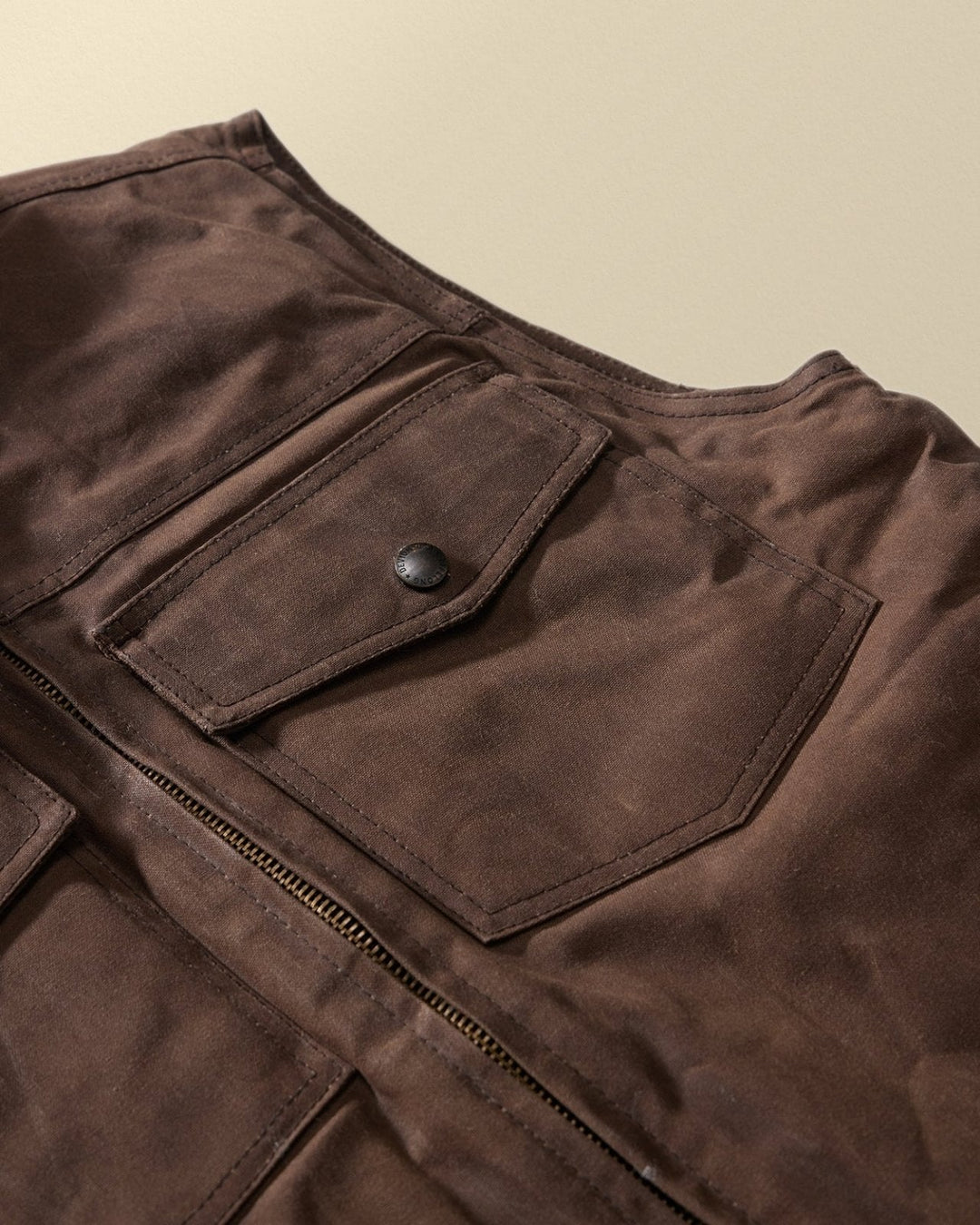 Rover Waxed Canvas Vest