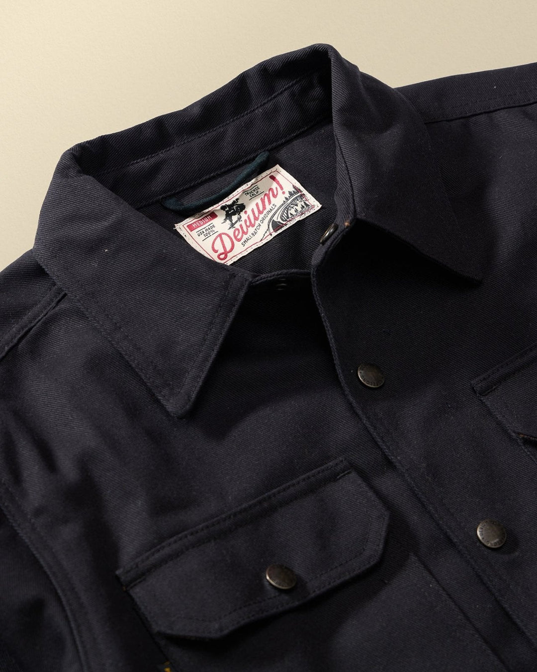 Royale Limited Edition Flannel-Lined Denim Jacket